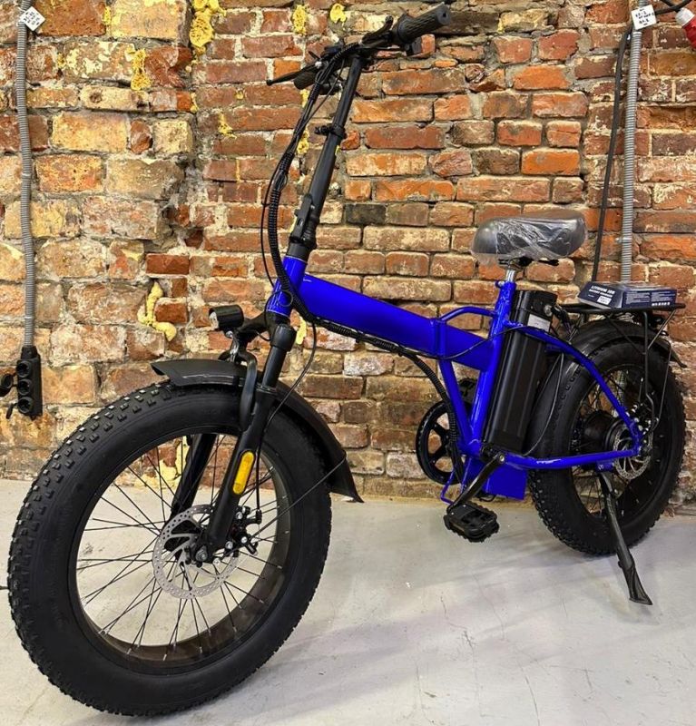 Электро фэтбайк E-bike Big Boy PRO 500w 48v 20Ah Синий Электро фэтбайк E-bike Big Boy PRO 500w 48v 20Ah Синий